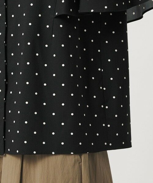 BEAUTY&YOUTH UNITED ARROWS / ビューティー&ユース ユナイテッドアローズ シャツ・ブラウス | 【WEB限定】ドット フリルスリーブブラウス ウォッシャブル | 詳細18
