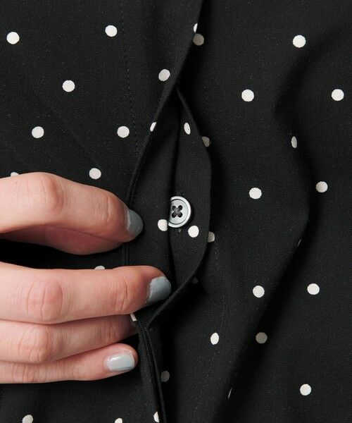 BEAUTY&YOUTH UNITED ARROWS / ビューティー&ユース ユナイテッドアローズ シャツ・ブラウス | 【WEB限定】ドット フリルスリーブブラウス ウォッシャブル | 詳細19