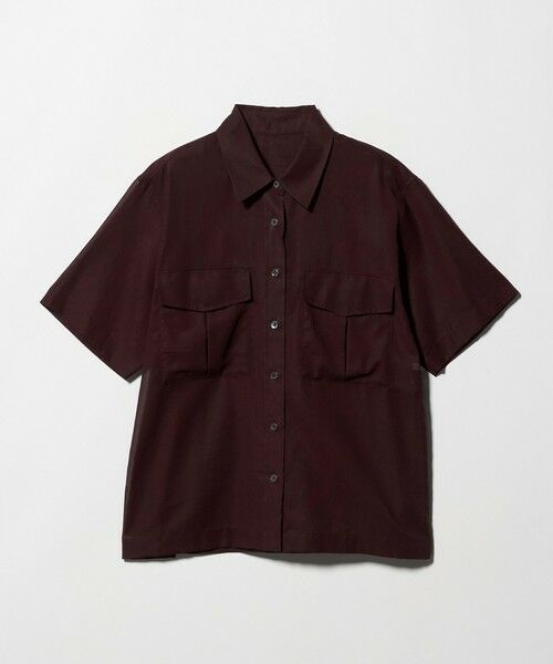 BEAUTY&YOUTH UNITED ARROWS / ビューティー&ユース ユナイテッドアローズ シャツ・ブラウス | コットンツイル シアー サファリシャツ | 詳細7