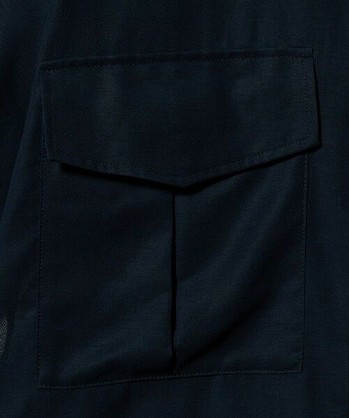 BEAUTY&YOUTH UNITED ARROWS / ビューティー&ユース ユナイテッドアローズ シャツ・ブラウス | コットンツイル シアー サファリシャツ | 詳細7