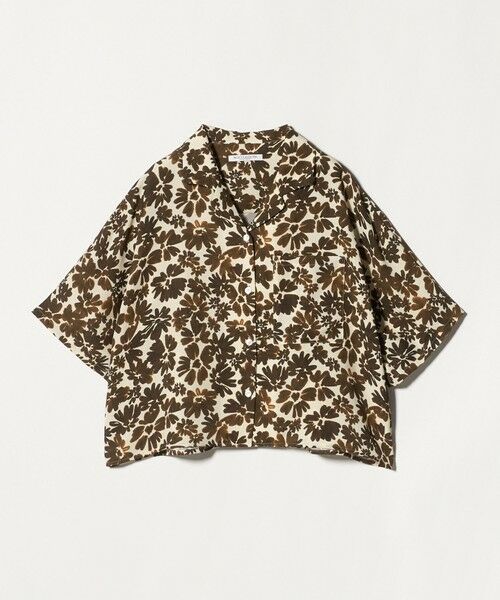 BEAUTY&YOUTH UNITED ARROWS / ビューティー&ユース ユナイテッドアローズ シャツ・ブラウス | フラワープリント シャツ ウォッシャブル | 詳細5