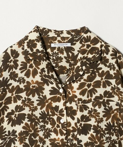 BEAUTY&YOUTH UNITED ARROWS / ビューティー&ユース ユナイテッドアローズ シャツ・ブラウス | フラワープリント シャツ ウォッシャブル | 詳細7