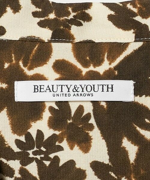 BEAUTY&YOUTH UNITED ARROWS / ビューティー&ユース ユナイテッドアローズ シャツ・ブラウス | フラワープリント シャツ ウォッシャブル | 詳細12