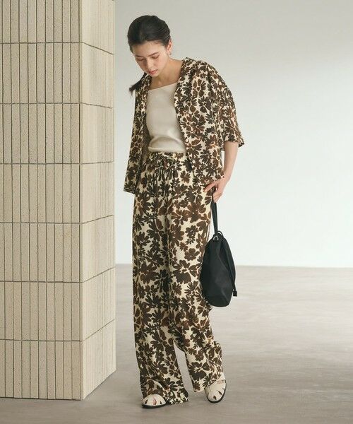 BEAUTY&YOUTH UNITED ARROWS / ビューティー&ユース ユナイテッドアローズ シャツ・ブラウス | フラワープリント シャツ ウォッシャブル | 詳細4