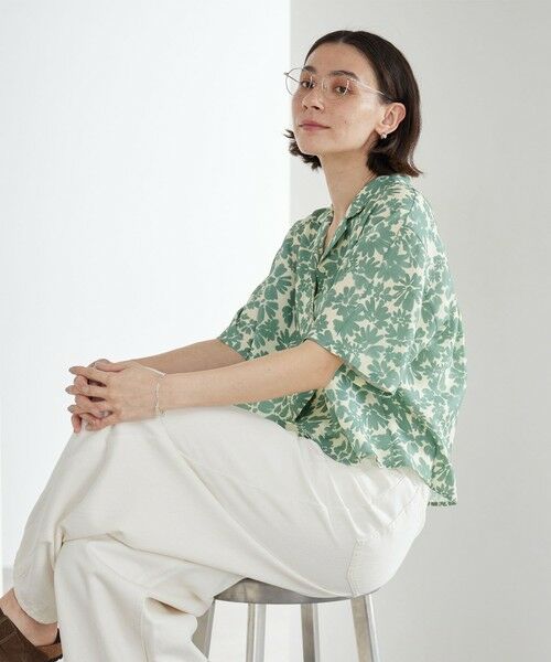 BEAUTY&YOUTH UNITED ARROWS / ビューティー&ユース ユナイテッドアローズ シャツ・ブラウス | フラワープリント シャツ ウォッシャブル | 詳細15