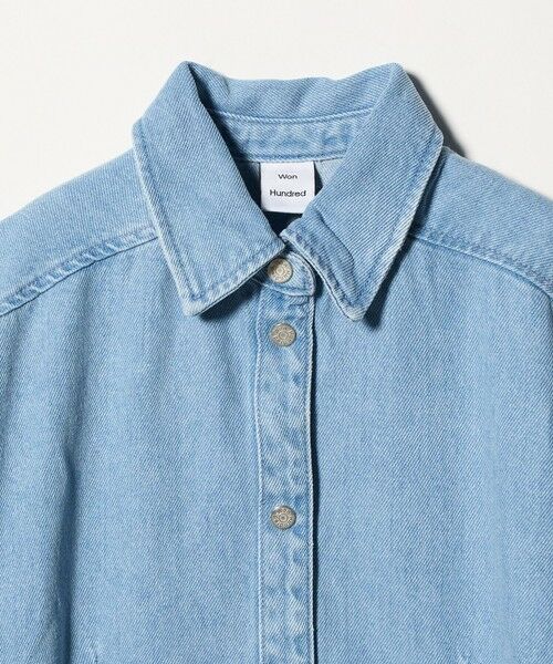 BEAUTY&YOUTH UNITED ARROWS / ビューティー&ユース ユナイテッドアローズ シャツ・ブラウス | ＜Won Hundred＞GALI デニム シャツ | 詳細2