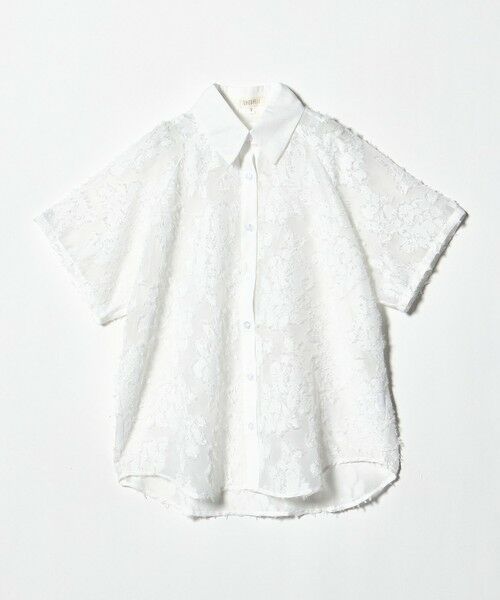 BEAUTY&YOUTH UNITED ARROWS / ビューティー&ユース ユナイテッドアローズ シャツ・ブラウス | 【別注】＜GHOSPELL＞フリンジ ショートスリーブ シャツ（WHITE）