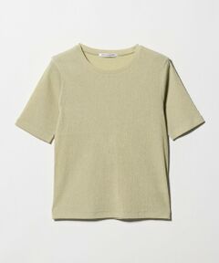 BEAUTY&YOUTH UNITED ARROWS / ビューティー&ユース ユナイテッドアローズ Tシャツ | シャーリング コンパクト ボーダー Tシャツ