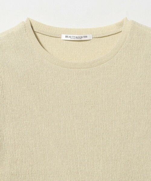 BEAUTY&YOUTH UNITED ARROWS / ビューティー&ユース ユナイテッドアローズ Tシャツ | シャーリング コンパクト ボーダー Tシャツ | 詳細5