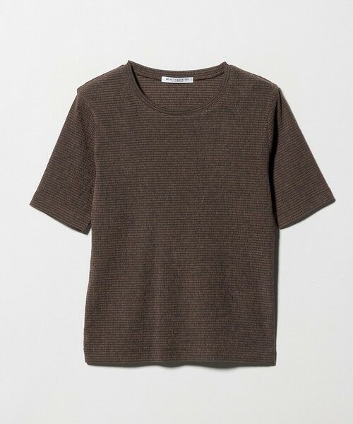 BEAUTY&YOUTH UNITED ARROWS / ビューティー&ユース ユナイテッドアローズ Tシャツ | シャーリング コンパクト ボーダー Tシャツ | 詳細10