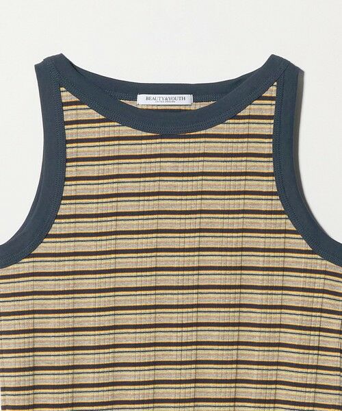 BEAUTY&YOUTH UNITED ARROWS / ビューティー&ユース ユナイテッドアローズ タンクトップ | マルチボーダー タンクトップ | 詳細2