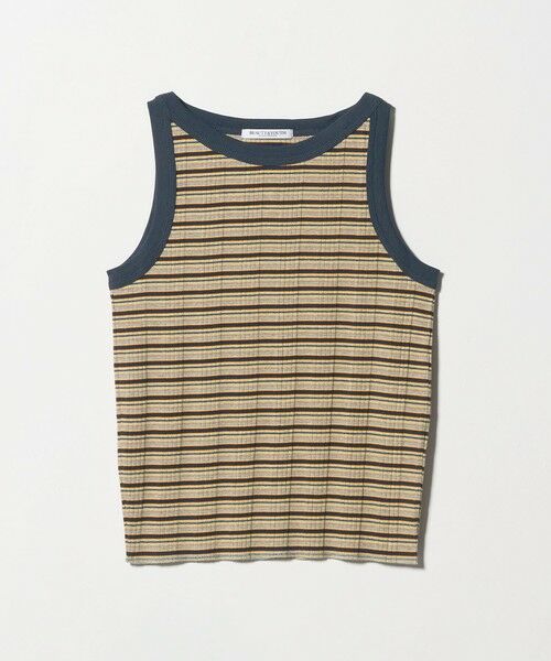 BEAUTY&YOUTH UNITED ARROWS / ビューティー&ユース ユナイテッドアローズ タンクトップ | マルチボーダー タンクトップ（MD.GRAY）