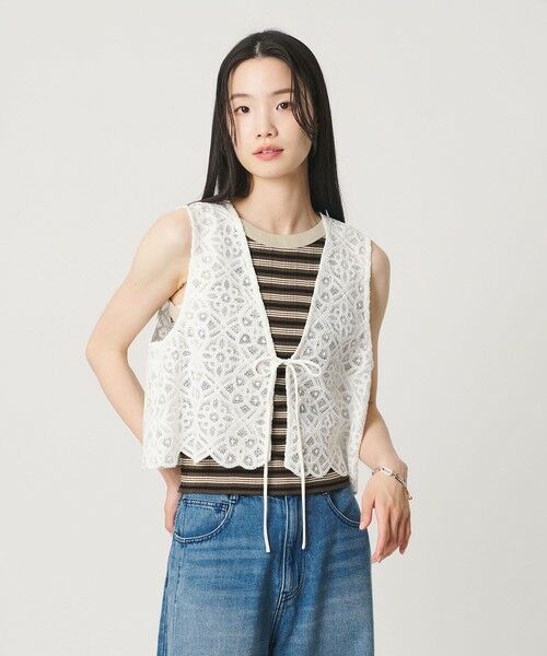BEAUTY&YOUTH UNITED ARROWS / ビューティー&ユース ユナイテッドアローズ タンクトップ | マルチボーダー タンクトップ | 詳細16