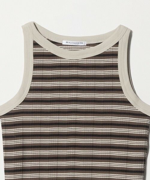 BEAUTY&YOUTH UNITED ARROWS / ビューティー&ユース ユナイテッドアローズ タンクトップ | マルチボーダー タンクトップ | 詳細9