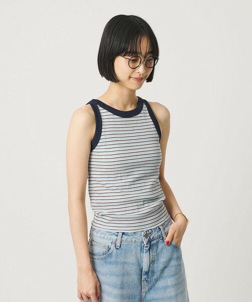 BEAUTY&YOUTH UNITED ARROWS / ビューティー&ユース ユナイテッドアローズ タンクトップ | マルチボーダー タンクトップ | 詳細26
