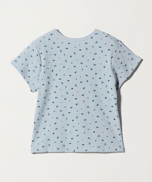 BEAUTY&YOUTH UNITED ARROWS / ビューティー&ユース ユナイテッドアローズ Tシャツ | フラワー ワッフル ショートスリーブTシャツ | 詳細3