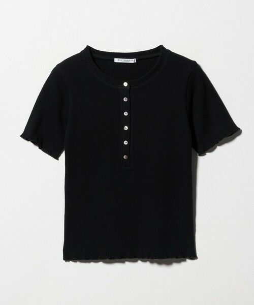 BEAUTY&YOUTH UNITED ARROWS / ビューティー&ユース ユナイテッドアローズ カットソー | コットン リブ ヘンリーネック ショートスリーブ カットソー | 詳細6