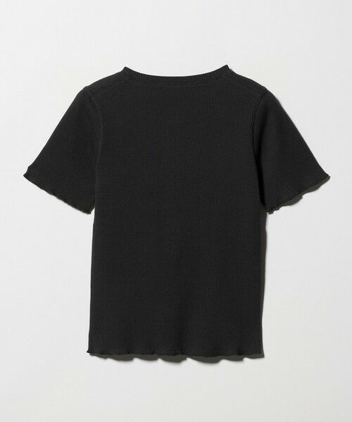 BEAUTY&YOUTH UNITED ARROWS / ビューティー&ユース ユナイテッドアローズ カットソー | コットン リブ ヘンリーネック ショートスリーブ カットソー | 詳細5
