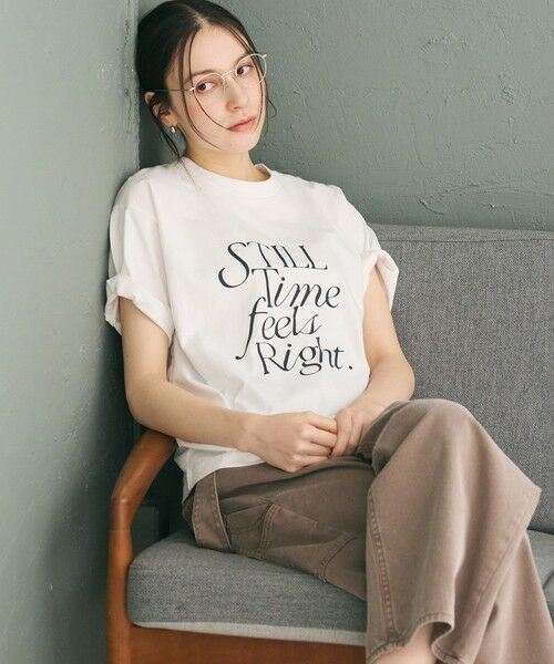 BEAUTY&YOUTH UNITED ARROWS / ビューティー&ユース ユナイテッドアローズ Tシャツ | 【WEB限定】ロゴプリント Tシャツ | 詳細2