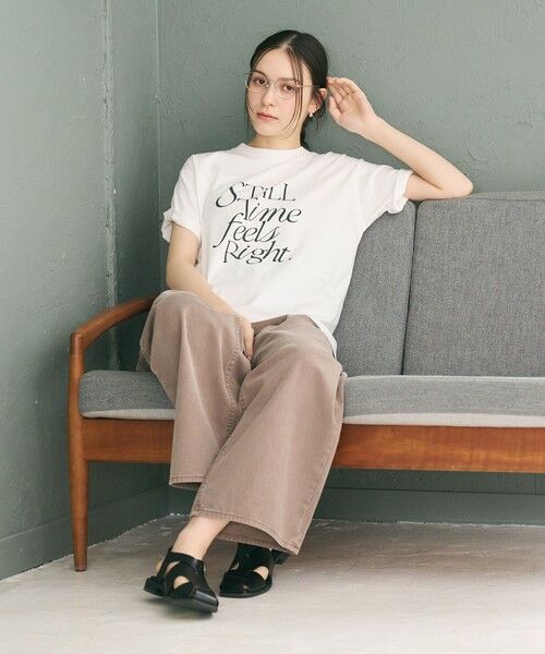 BEAUTY&YOUTH UNITED ARROWS / ビューティー&ユース ユナイテッドアローズ Tシャツ | 【WEB限定】ロゴプリント Tシャツ | 詳細3