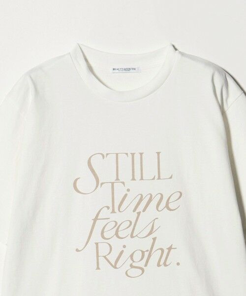 BEAUTY&YOUTH UNITED ARROWS / ビューティー&ユース ユナイテッドアローズ Tシャツ | 【WEB限定】ロゴプリント Tシャツ | 詳細9