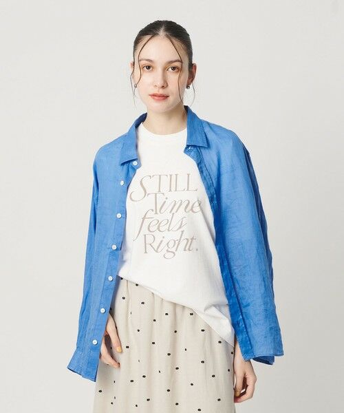 BEAUTY&YOUTH UNITED ARROWS / ビューティー&ユース ユナイテッドアローズ Tシャツ | 【WEB限定】ロゴプリント Tシャツ | 詳細5