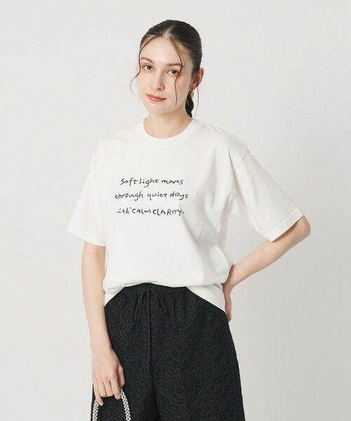 BEAUTY&YOUTH UNITED ARROWS / ビューティー&ユース ユナイテッドアローズ Tシャツ | 【WEB限定】ロゴプリント Tシャツ | 詳細16