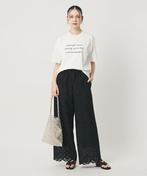BEAUTY&YOUTH UNITED ARROWS / ビューティー&ユース ユナイテッドアローズ Tシャツ | 【WEB限定】ロゴプリント Tシャツ | 詳細18