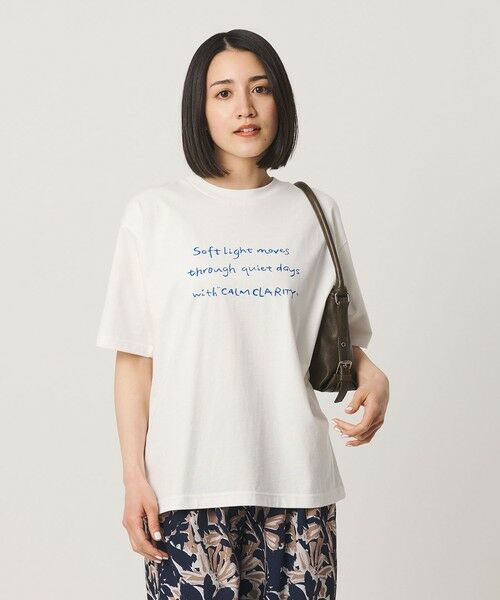 BEAUTY&YOUTH UNITED ARROWS / ビューティー&ユース ユナイテッドアローズ Tシャツ | 【WEB限定】ロゴプリント Tシャツ | 詳細21