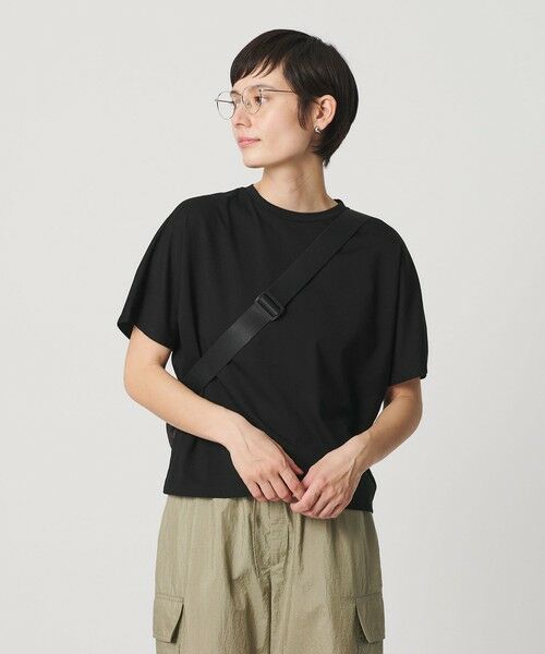 BEAUTY&YOUTH UNITED ARROWS / ビューティー&ユース ユナイテッドアローズ カットソー | 【WEB限定 Wardrobe DAILY MINIMAL】ドルマンスリーブ Tシャツ（BLACK）