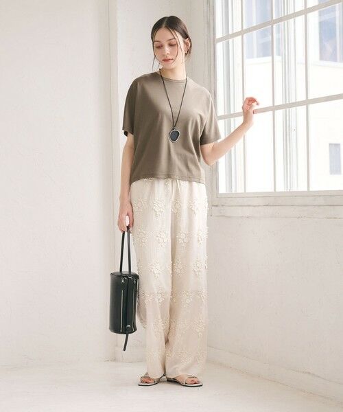 BEAUTY&YOUTH UNITED ARROWS / ビューティー&ユース ユナイテッドアローズ カットソー | 【WEB限定 Wardrobe DAILY MINIMAL】ドルマンスリーブ Tシャツ | 詳細15