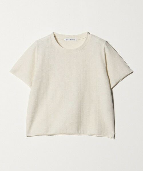 BEAUTY&YOUTH UNITED ARROWS / ビューティー&ユース ユナイテッドアローズ カットソー | コットンポリエステル ラメ ショートスリーブ カットソー（NATURAL）