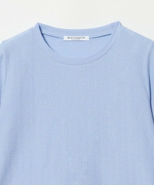 BEAUTY&YOUTH UNITED ARROWS / ビューティー&ユース ユナイテッドアローズ カットソー | コットンポリエステル ラメ ショートスリーブ カットソー | 詳細29