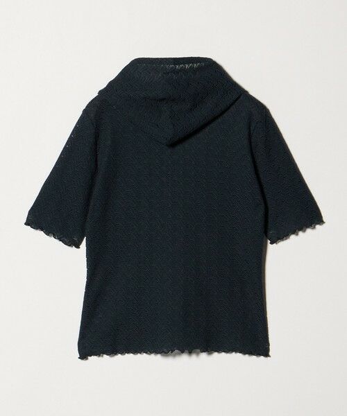 BEAUTY&YOUTH UNITED ARROWS / ビューティー&ユース ユナイテッドアローズ カットソー | レース ショートスリーブ フーディ | 詳細3
