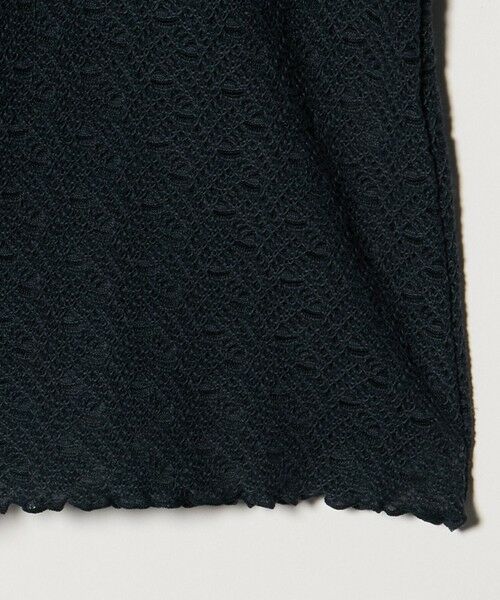 BEAUTY&YOUTH UNITED ARROWS / ビューティー&ユース ユナイテッドアローズ カットソー | レース ショートスリーブ フーディ | 詳細6