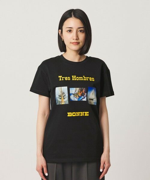 BEAUTY&YOUTH UNITED ARROWS / ビューティー&ユース ユナイテッドアローズ カットソー | ＜BONNE＞TRES HOMBRES プリントTシャツ | 詳細5