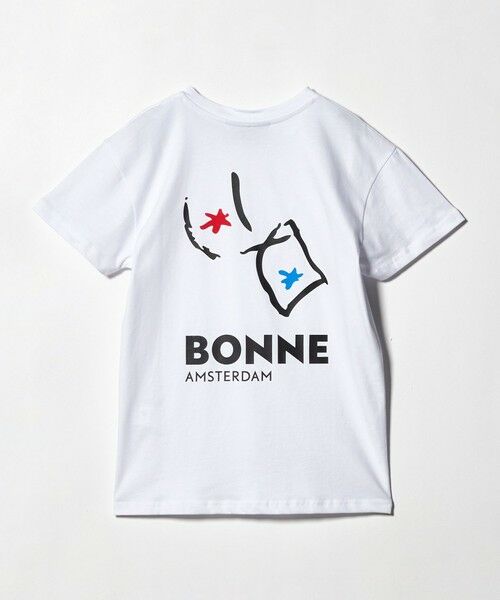 BEAUTY&YOUTH UNITED ARROWS / ビューティー&ユース ユナイテッドアローズ カットソー | 【別注】＜BONNE＞プリント Tシャツ | 詳細5