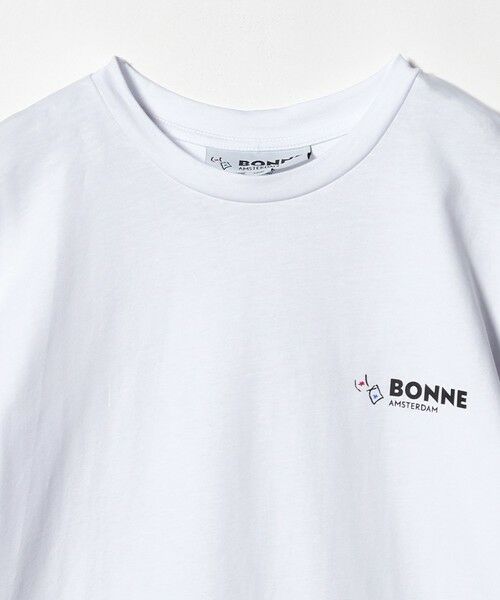 BEAUTY&YOUTH UNITED ARROWS / ビューティー&ユース ユナイテッドアローズ カットソー | 【別注】＜BONNE＞プリント Tシャツ | 詳細6