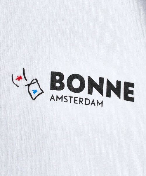 BEAUTY&YOUTH UNITED ARROWS / ビューティー&ユース ユナイテッドアローズ カットソー | 【別注】＜BONNE＞プリント Tシャツ | 詳細7