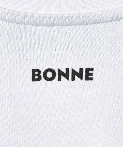 BEAUTY&YOUTH UNITED ARROWS / ビューティー&ユース ユナイテッドアローズ カットソー | 【別注】＜BONNE＞プリント Tシャツ | 詳細10