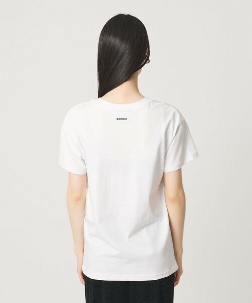 BEAUTY&YOUTH UNITED ARROWS / ビューティー&ユース ユナイテッドアローズ カットソー | 【別注】＜BONNE＞プリント Tシャツ | 詳細14
