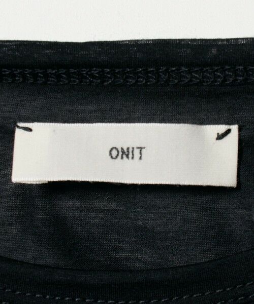 BEAUTY&YOUTH UNITED ARROWS / ビューティー&ユース ユナイテッドアローズ Tシャツ | ＜ONIT＞シアー スリット クルーネック ショートスリーブ Tシャツ | 詳細7