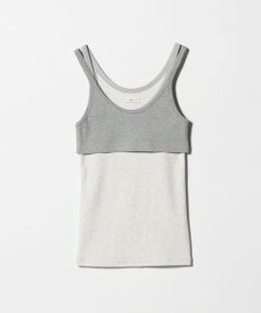 BEAUTY&YOUTH UNITED ARROWS / ビューティー&ユース ユナイテッドアローズ タンクトップ | ＜ONIT＞リブ レイヤード タンクトップ