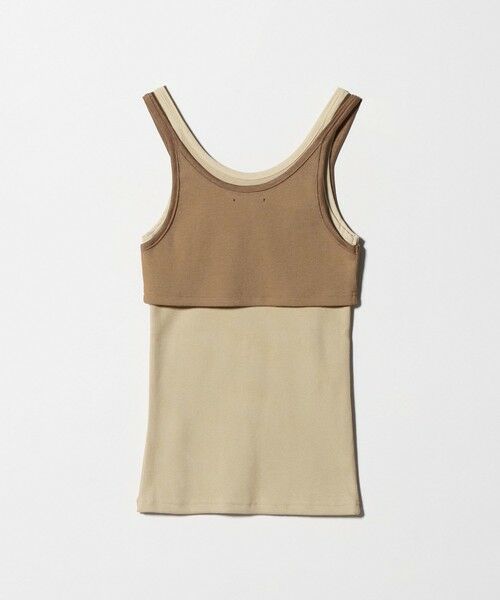 BEAUTY&YOUTH UNITED ARROWS / ビューティー&ユース ユナイテッドアローズ タンクトップ | ＜ONIT＞リブ レイヤード タンクトップ | 詳細4