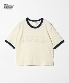 BEAUTY&YOUTH UNITED ARROWS / ビューティー&ユース ユナイテッドアローズ Tシャツ | ＜ST.JHONES 3RD CLUB＞PEANUTS リンガーTシャツ