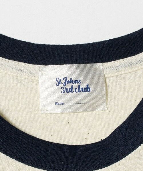 BEAUTY&YOUTH UNITED ARROWS / ビューティー&ユース ユナイテッドアローズ Tシャツ | ＜ST.JHONES 3RD CLUB＞PEANUTS リンガーTシャツ | 詳細7