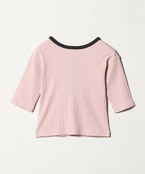 BEAUTY&YOUTH UNITED ARROWS / ビューティー&ユース ユナイテッドアローズ カットソー | 【WEB限定】ランダムリブ ヘンリーネック スナップ 5分袖Tシャツ | 詳細9