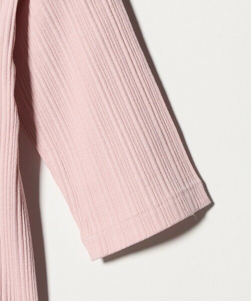 BEAUTY&YOUTH UNITED ARROWS / ビューティー&ユース ユナイテッドアローズ カットソー | 【WEB限定】ランダムリブ ヘンリーネック スナップ 5分袖Tシャツ | 詳細10