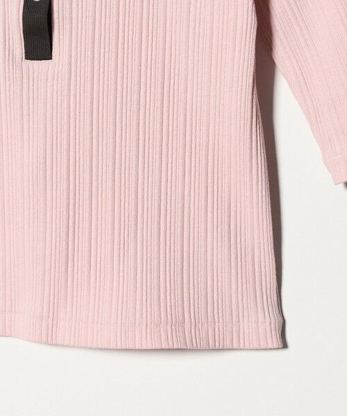 BEAUTY&YOUTH UNITED ARROWS / ビューティー&ユース ユナイテッドアローズ カットソー | 【WEB限定】ランダムリブ ヘンリーネック スナップ 5分袖Tシャツ | 詳細11