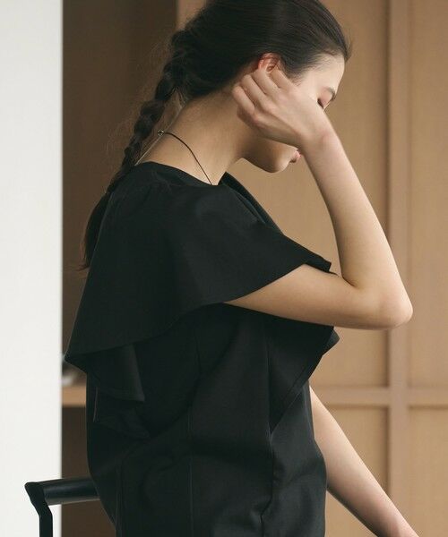 BEAUTY&YOUTH UNITED ARROWS / ビューティー&ユース ユナイテッドアローズ カットソー | 【WEB限定】ラッフル フリルスリーブプルオーバー 遮熱 吸水速乾 | 詳細10